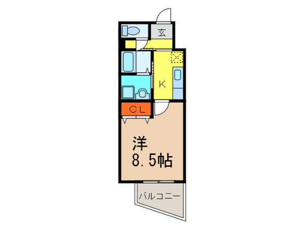 カレントスクエアの物件間取画像